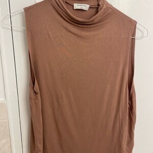 Aritzia Babaton Brown Tank Top